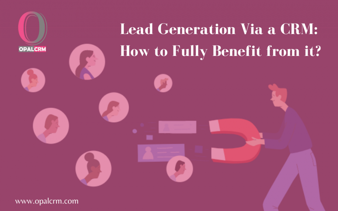 Lead Generation Via a CRM: How to Fully Benefit from it?