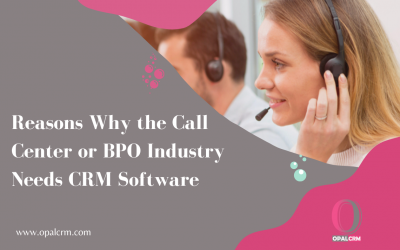 Reasons Why the Call Center or BPO Industry Needs CRM Software