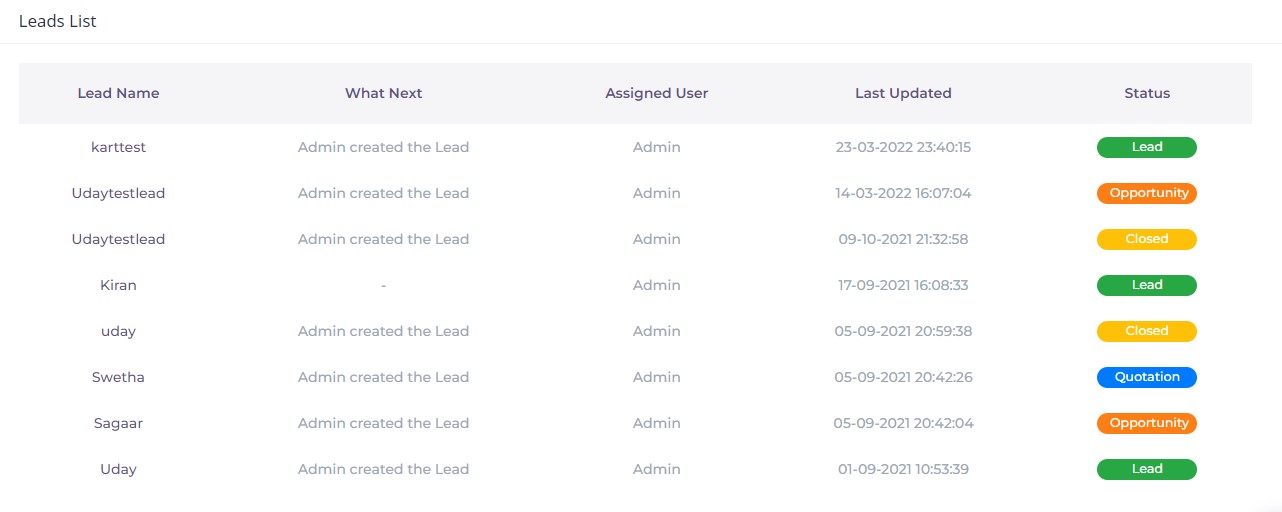 OPAL CRM OPAL CRM