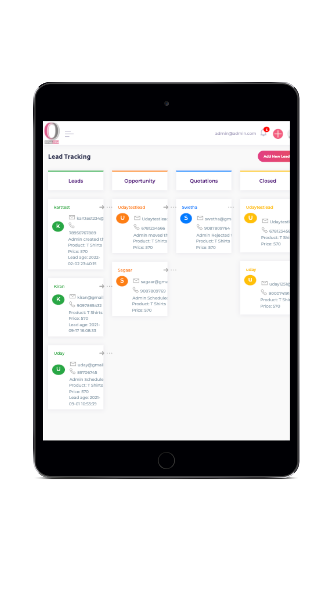 OPALCRM Demo